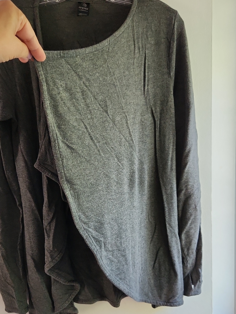 Drape Front Top - Picture 2 of 9